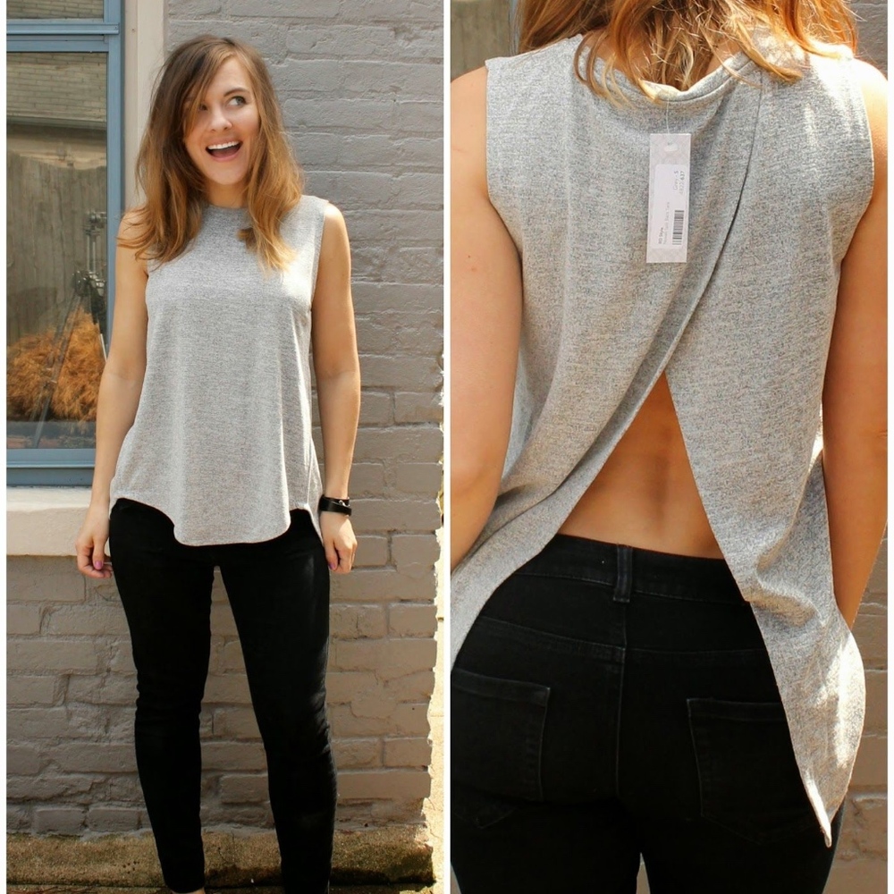 RD Style Split-Back Tank